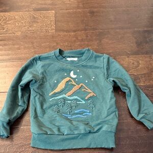 Little sleepies mountain sweater